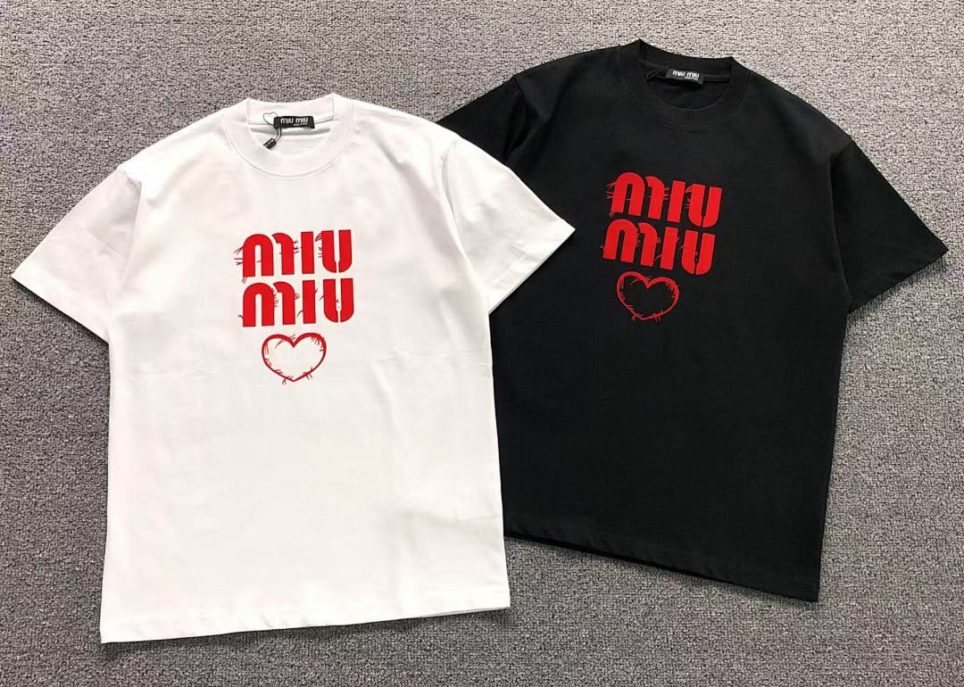 Miu Miu 115 M⭐U T-SHIRT 41072506133 (Im 170Cm 60Kg I Wear Size M In The Phot) - Image 5