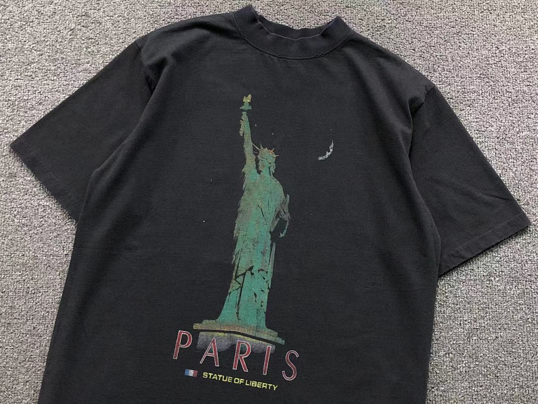 Balenciaga 135 B⭐L⭐⭐⭐IA⭐A T-SHIRT 42032403163 (Im 170Cm 60Kg I Wear Size XS In The Phot) - Image 12
