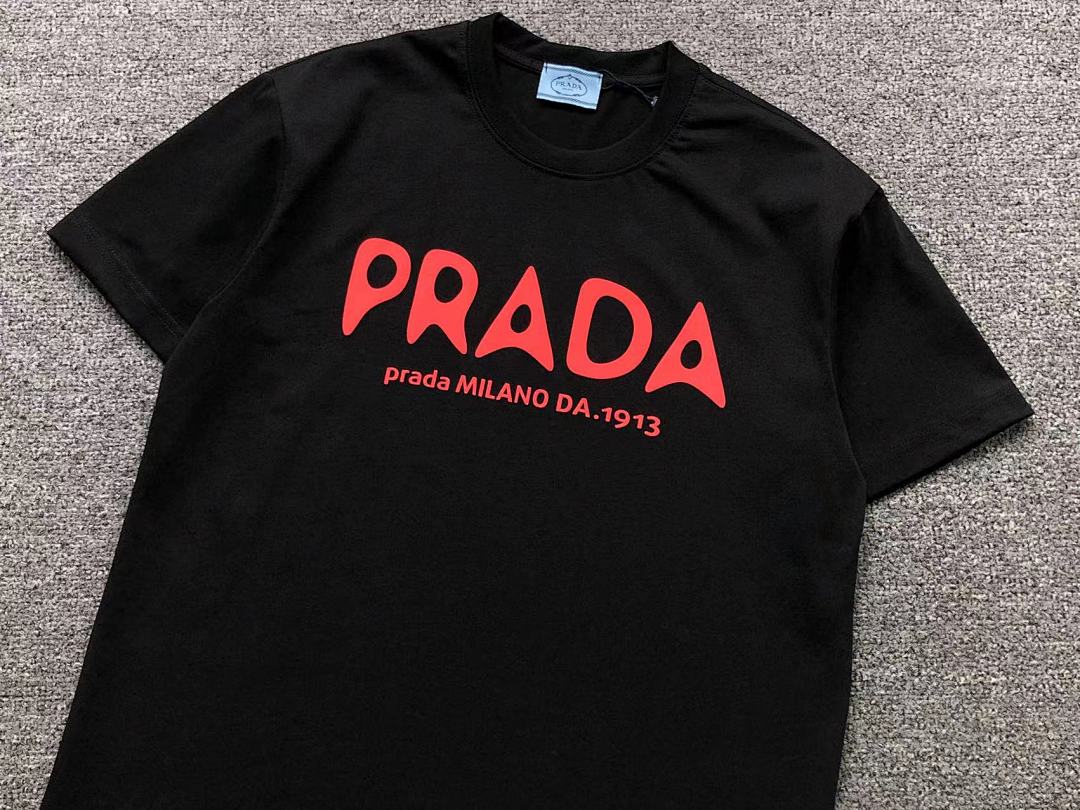Prada 88 P⭐A⭐A T-SHIRT 3104103232 (Im 170Cm 60Kg I Wear Size M In The Phot) - Image 9