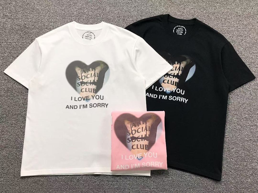 Christian Louboutin 85 ANTI SOCIAL CLUB T-SHIRT 31080210 (Im 170Cm 60Kg I Wear Size M In The Phot) - Image 5