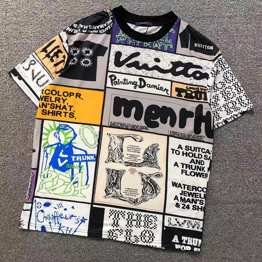 Louis Vuitton 78 L⭐ T-SHIRT 5240206100 (Im 170Cm 60Kg I Wear Size M In The Phot)