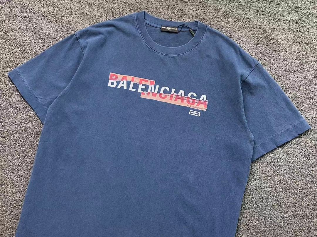 Balenciaga 158 B⭐L⭐⭐⭐IA⭐A T-SHIRT 2203263801 (Im 170Cm 60Kg I Wear Size M In The Phot) - Image 8
