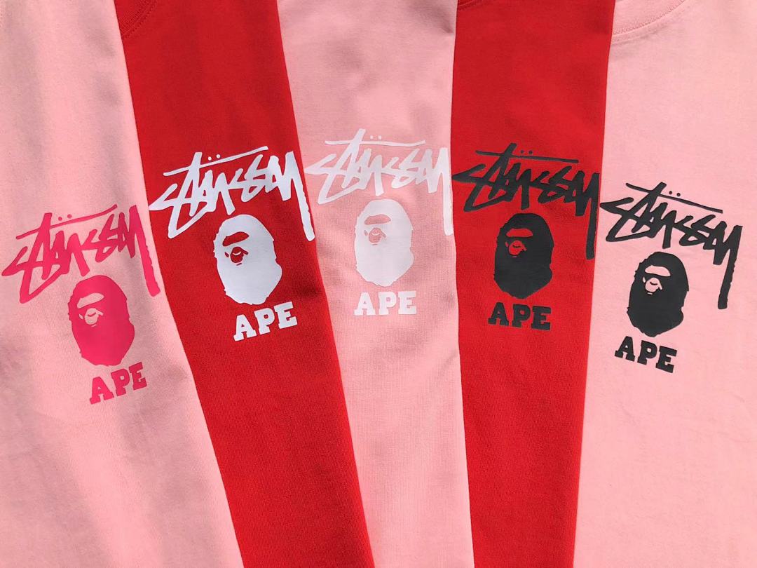 Bape 78 BAPE STUSSY T-SHIRT - Image 24