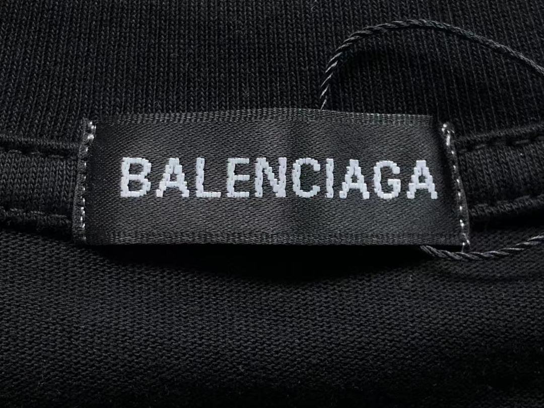 Balenciaga 115 B⭐L⭐⭐⭐IA⭐A T-SHIRT 124708104 (Im 170Cm 60Kg I Wear Size S In The Phot) - Image 23