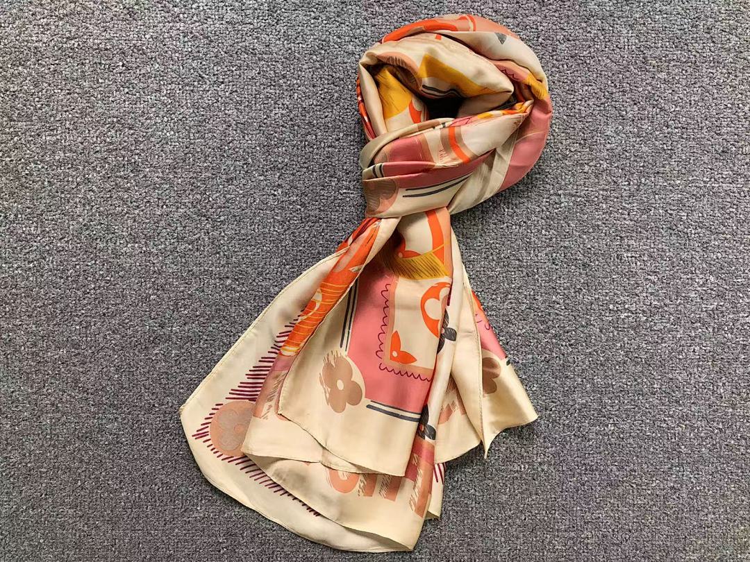 Louis Vuitton 68 L⭐ SCARF 2203171376 (Long 180CM* Wide 90CM*) - Image 4