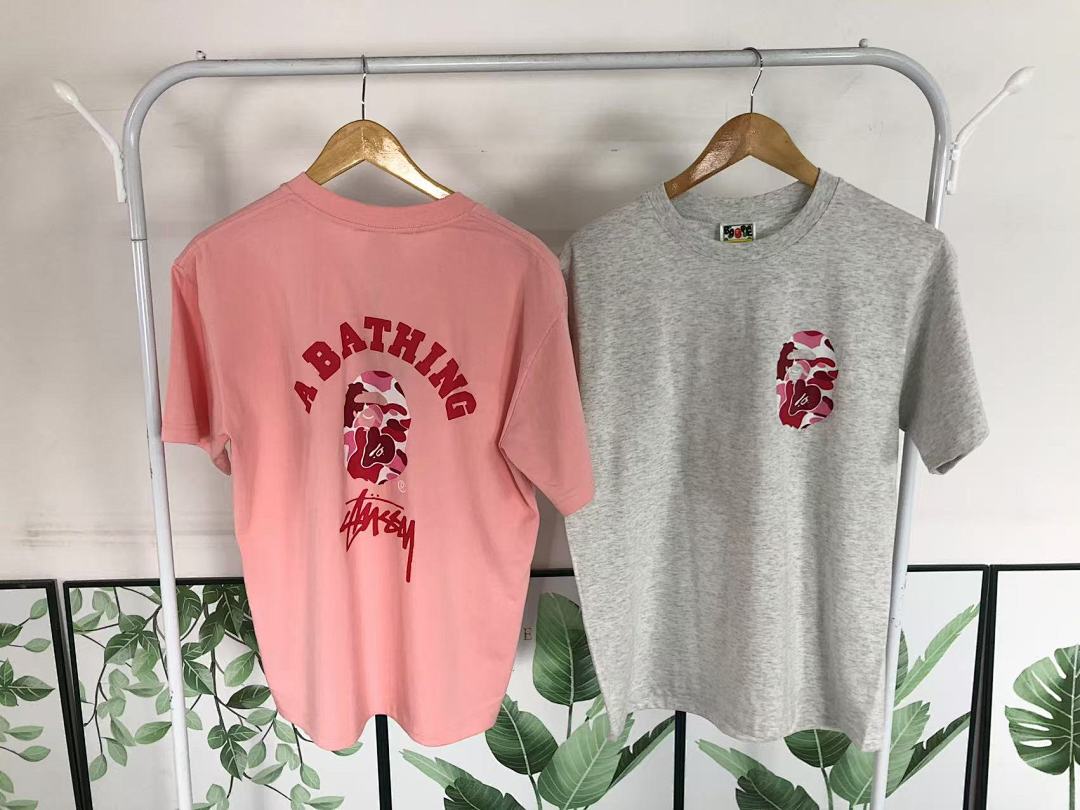 Bape 78 BAPE STUSSY T-SHIRT 1102090742 (Im 170Cm 55Kg I Wear Size S In The Phot) - Image 30