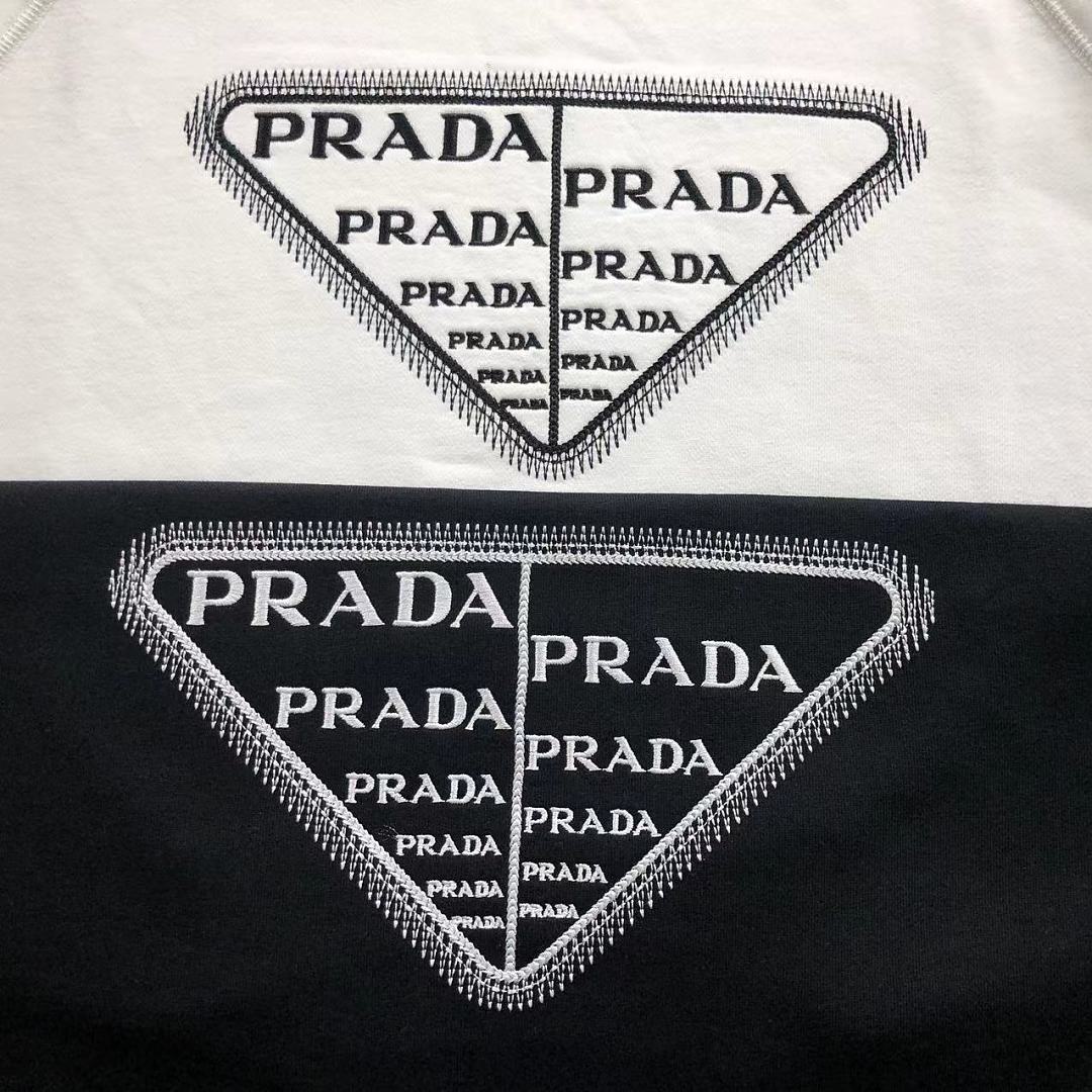Prada 178 P⭐A⭐A HOODIE 3207240121 (Im 170Cm 60Kg I Wear Size L In The Phot) - Image 12