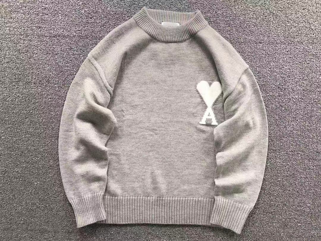 AMI 138 AMI SWEATER 3110071117 (Im 170Cm 60Kg I Wear Size S In The Phot) - Image 9