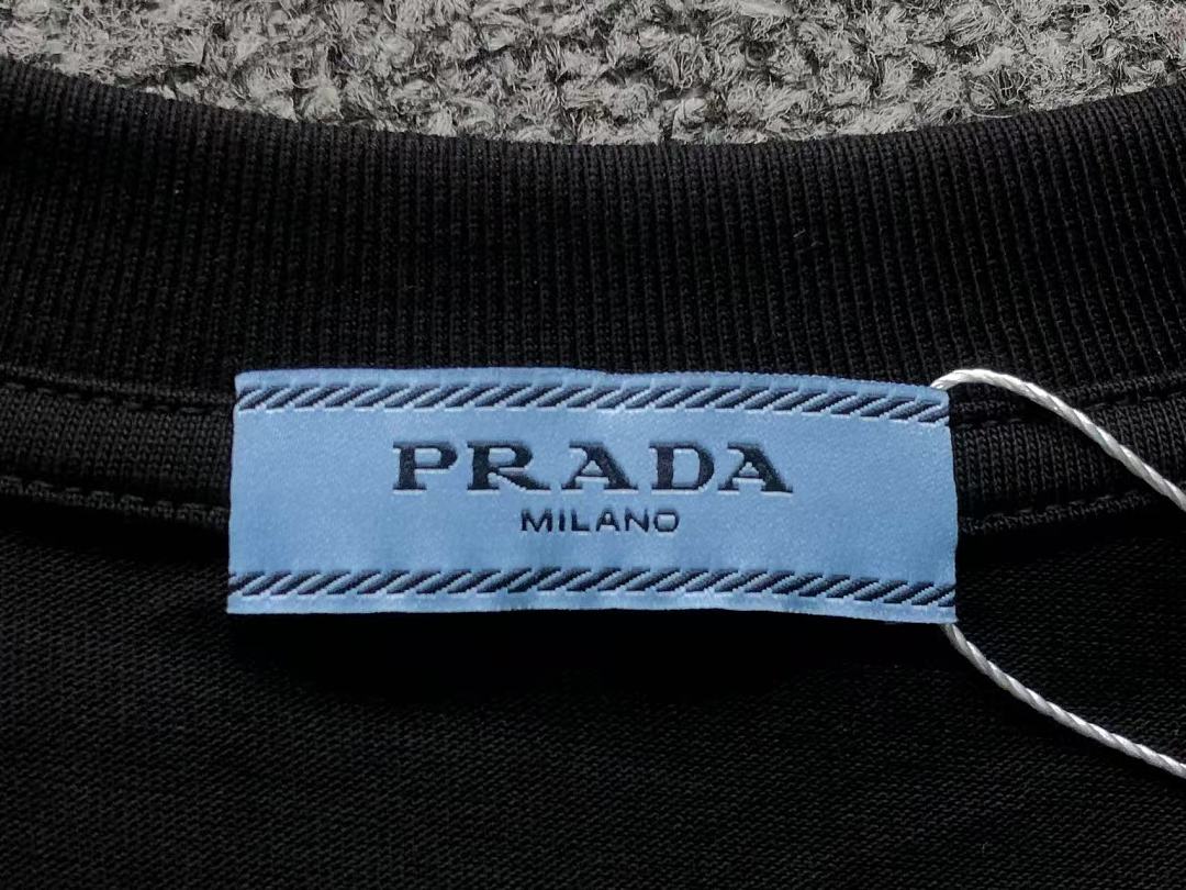 Prada 88 P⭐A⭐A T-SHIRT 125210232 (Im 170Cm 60Kg I Wear Size M In The Phot) - Image 19