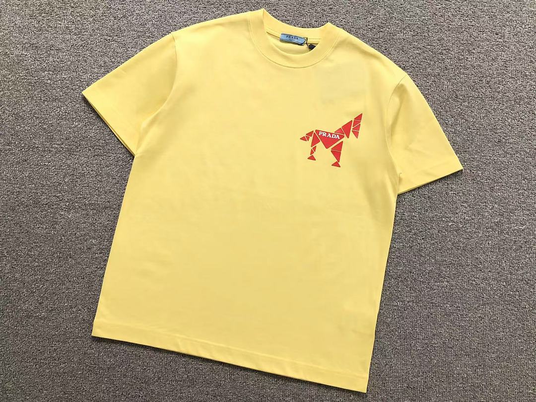 Prada 118 P⭐A⭐A T-SHIRT 5242519147 (Im 170Cm 60Kg I Wear Size M In The Phot) - Image 12