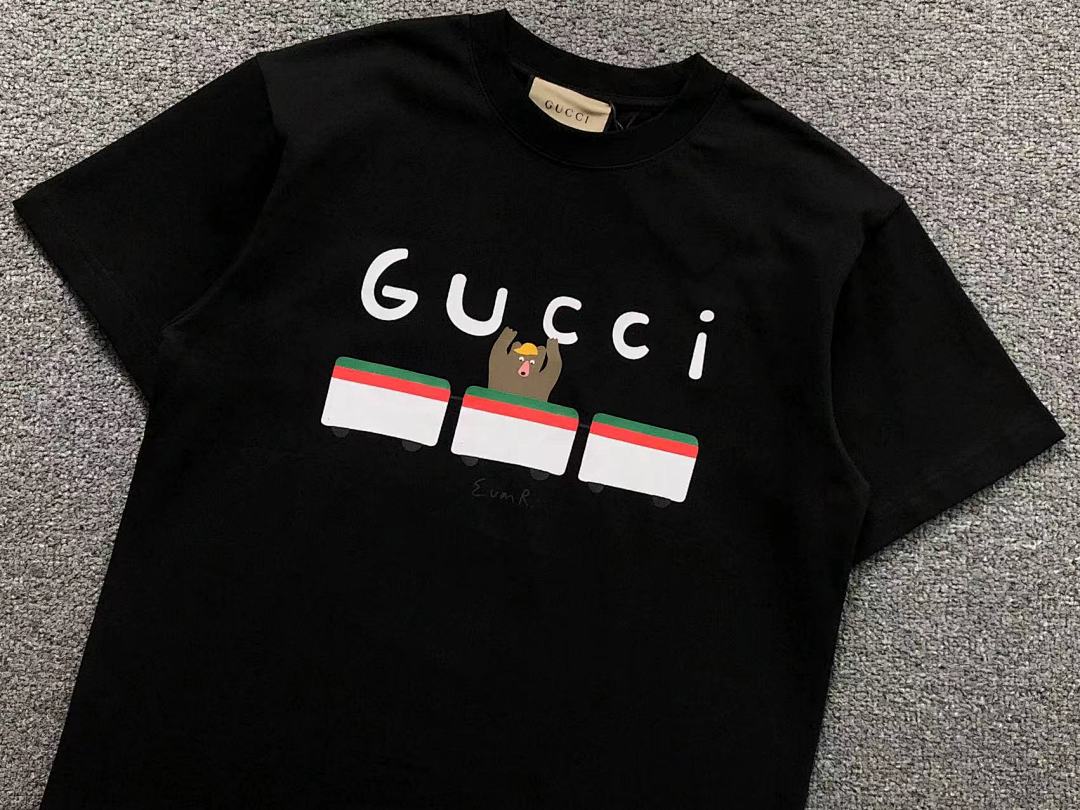 Gucci 85 G⭐C⭐I T-SHIRT 5231956101 (Im 170Cm 60Kg I Wear Size S In The Phot) - Image 7
