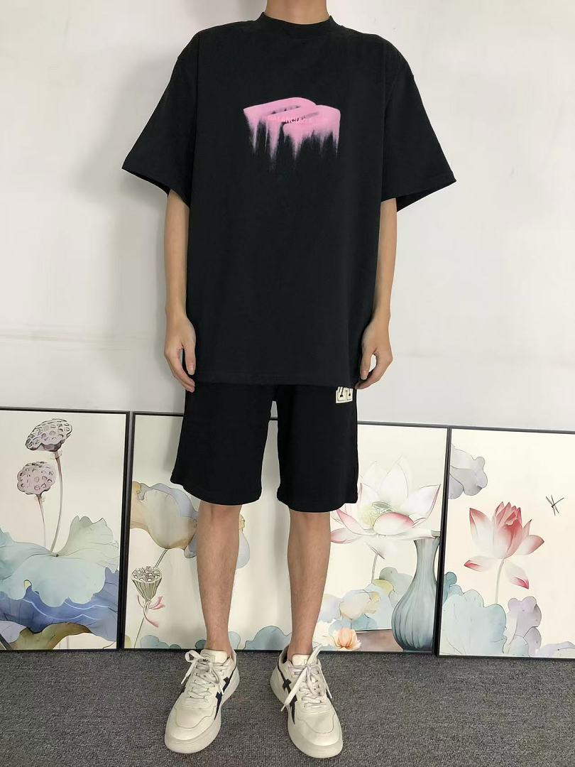 Balenciaga 118 B⭐L⭐⭐⭐IA⭐A T-SHIRT 42050406156 (Im 170Cm 60Kg I Wear Size 1 In The Phot) - Image 3