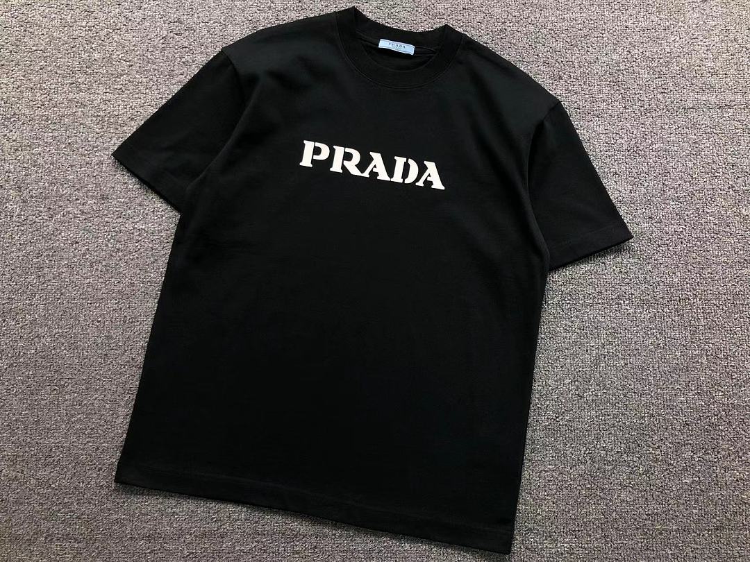 Prada 115 P⭐A⭐A T-SHIRT 5241622147 (Im 170Cm 60Kg I Wear Size M In The Phot) - Image 14