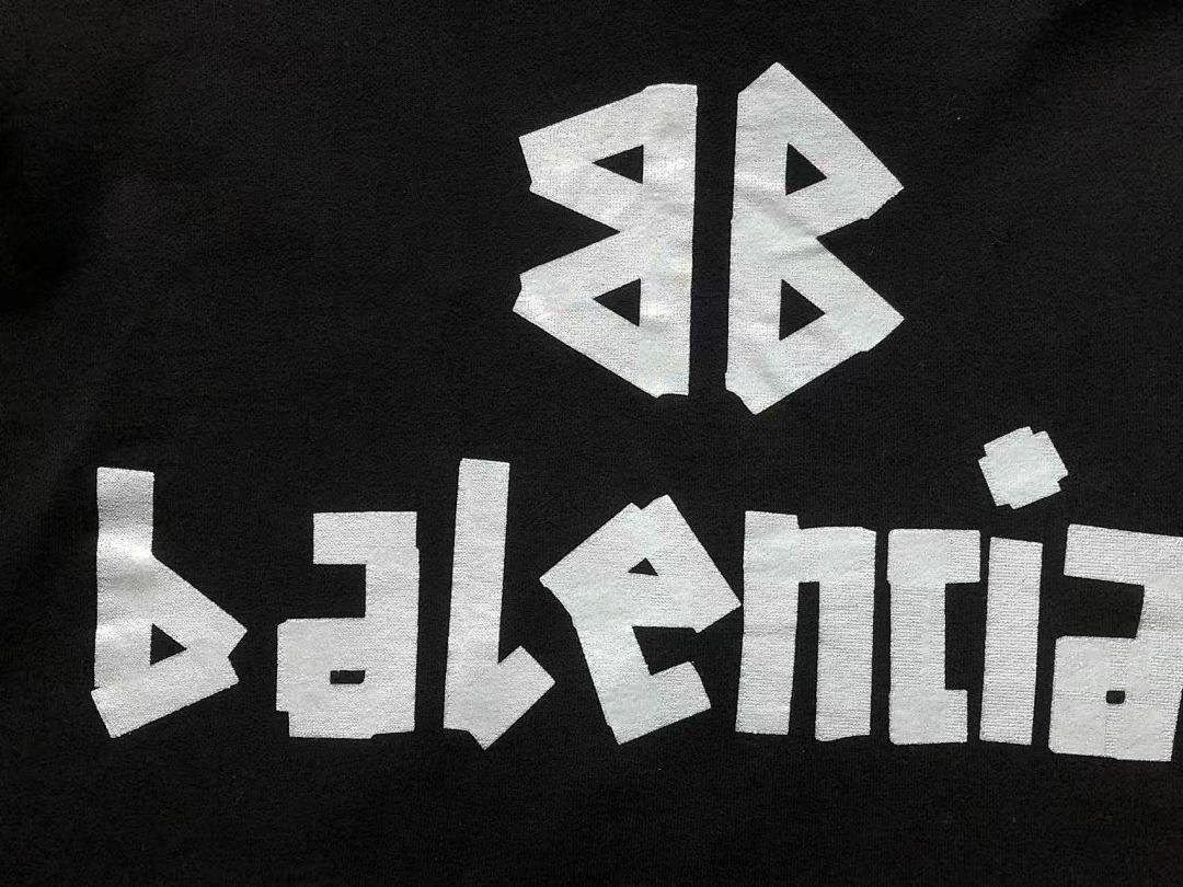 Balenciaga 225 B⭐L⭐⭐⭐IA⭐A HOODIE 5101185136 (Im 170Cm 60Kg I Wear Size S In The Phot) - Image 18