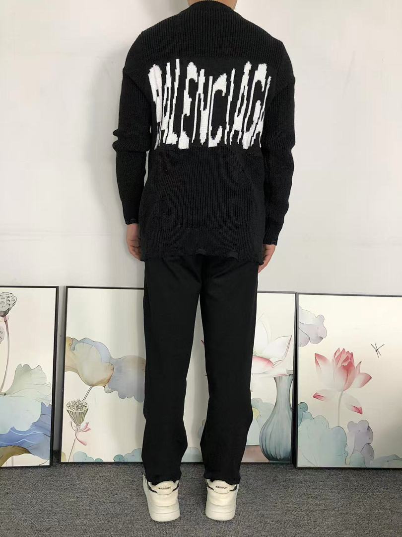 Balenciaga 138 G⭐C⭐I B⭐L⭐⭐⭐IA⭐A SWEATER 4112610146 (Im 170Cm 60Kg I Wear Size M In The Phot) - Image 4