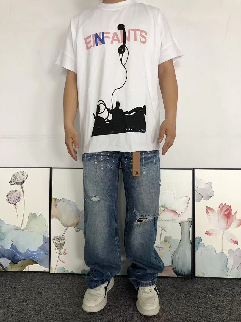 Chanel 88 ENFANTS RICHES DEPRIMES T-SHIRT 5211732162 (Im 170Cm 60Kg I Wear Size S In The Phot) - Image 3
