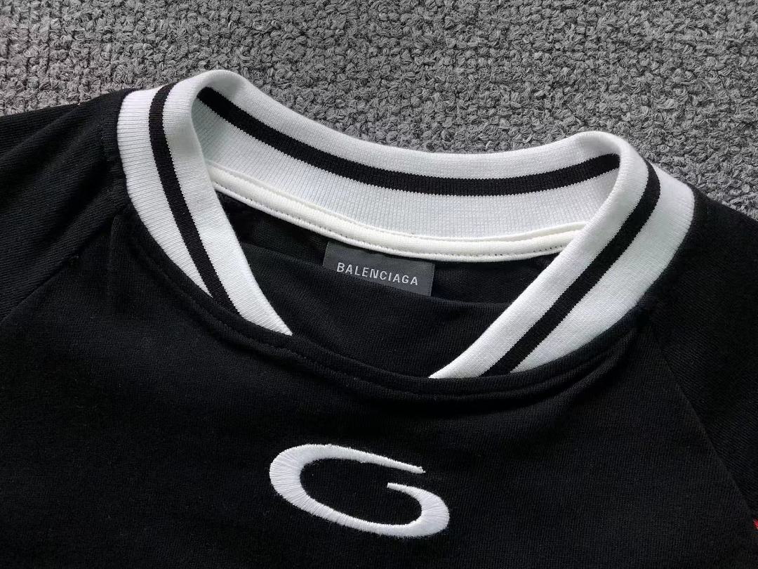 Balenciaga 185 B⭐L⭐⭐⭐IA⭐A NBA BASKETBALL LONG SLEEVED 42082105163 (Im 170Cm 60Kg I Wear Size S In The Phot) - Image 19