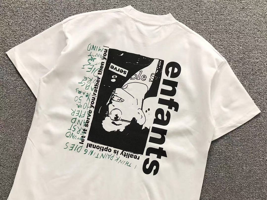 Chanel 85 ENFANTS RICHES DEPRIMES T-SHIRT 42012437162 (Im 170Cm 60Kg I Wear Size S In The Phot) - Image 12