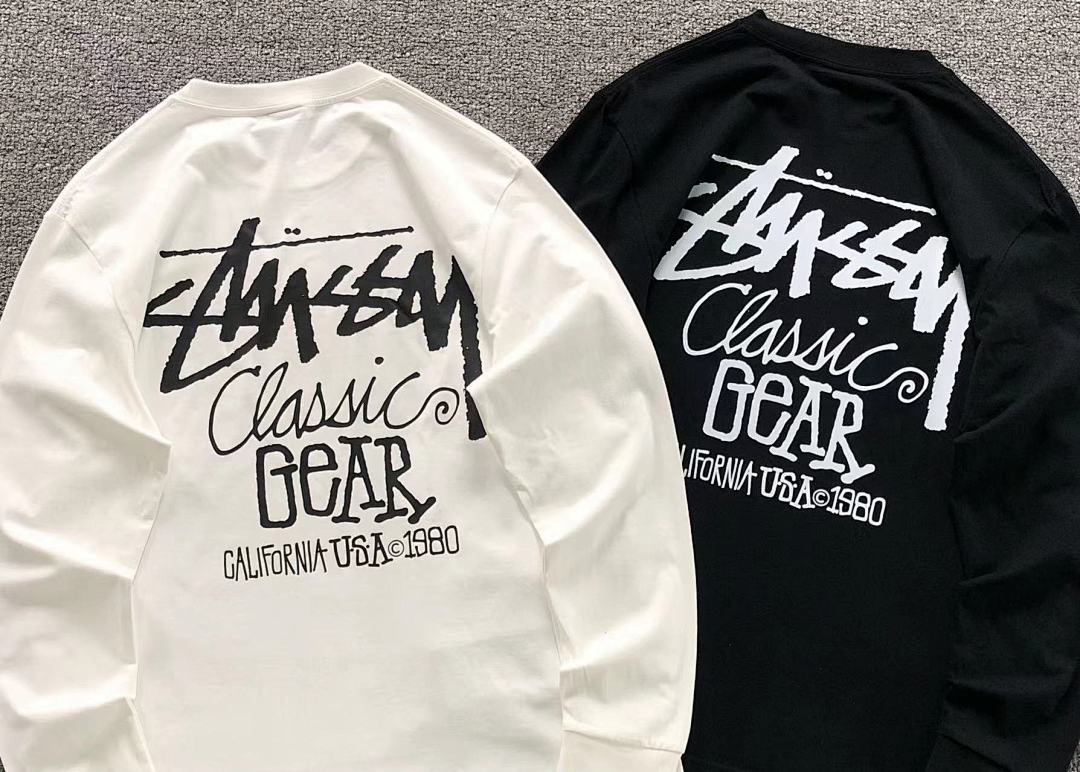 Stussy 95 STUSSY LONG SLEEVED 581218123 (Im 170Cm 60Kg I Wear Size M In The Phot) - Image 6