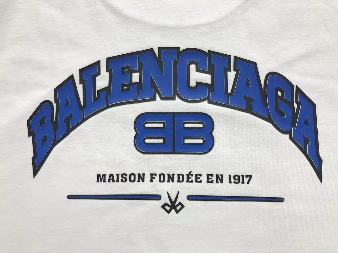 Balenciaga 128 B⭐L⭐⭐⭐IA⭐A T-SHIRT 3205061021 (Im 170Cm 60Kg I Wear Size L In The Phot) - Image 10