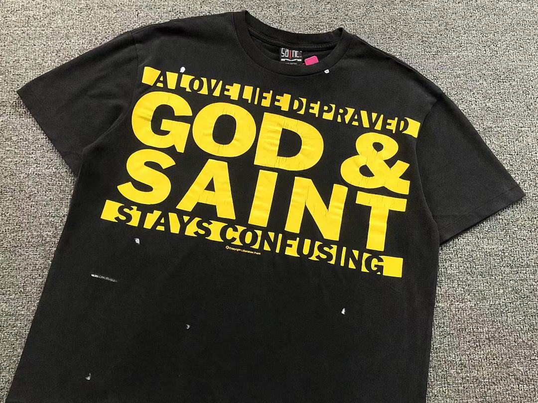 Chanel 114 SAINT MICHAEL T-SHIRT 3207222017 (Im 170Cm 60Kg I Wear Size S In The Phot) - Image 7