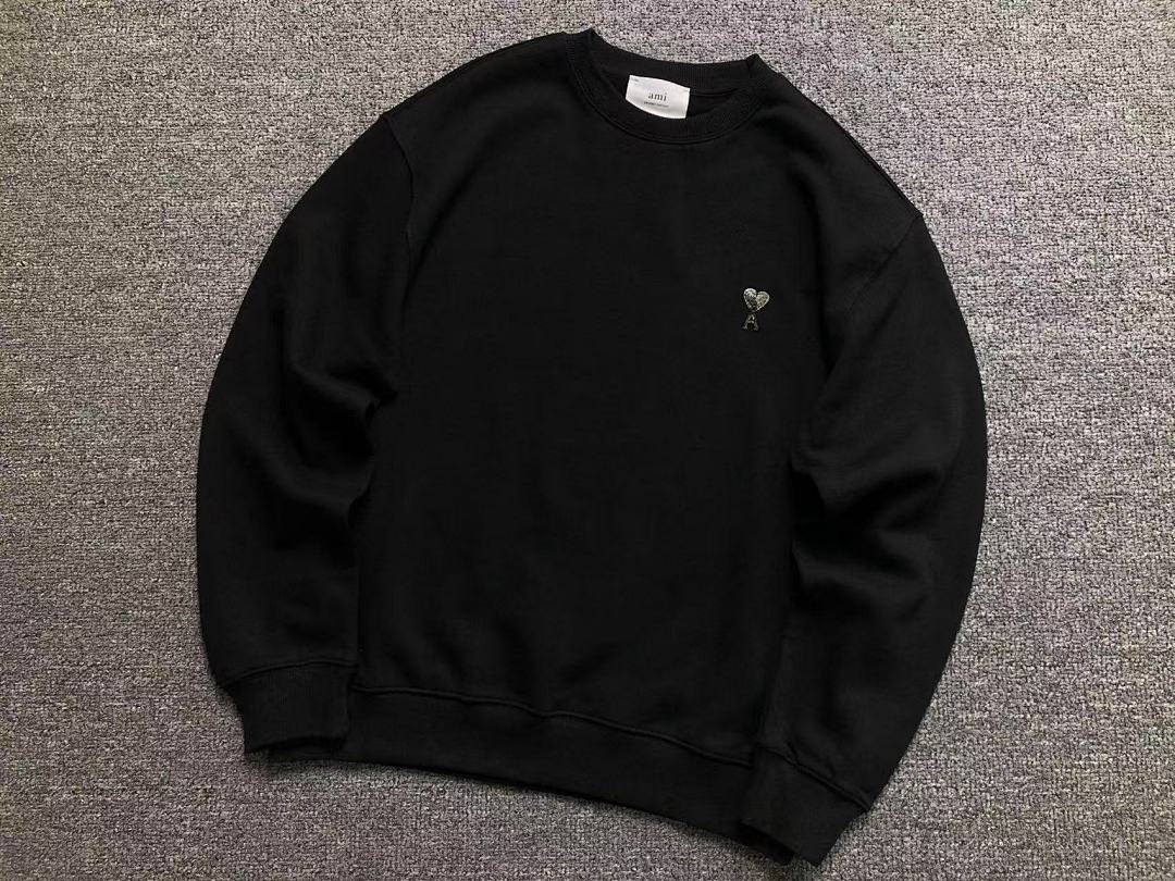AMI 108 AMI HOODIE 59190488 (Im 170Cm 60Kg I Wear Size M In The Phot) - Image 8