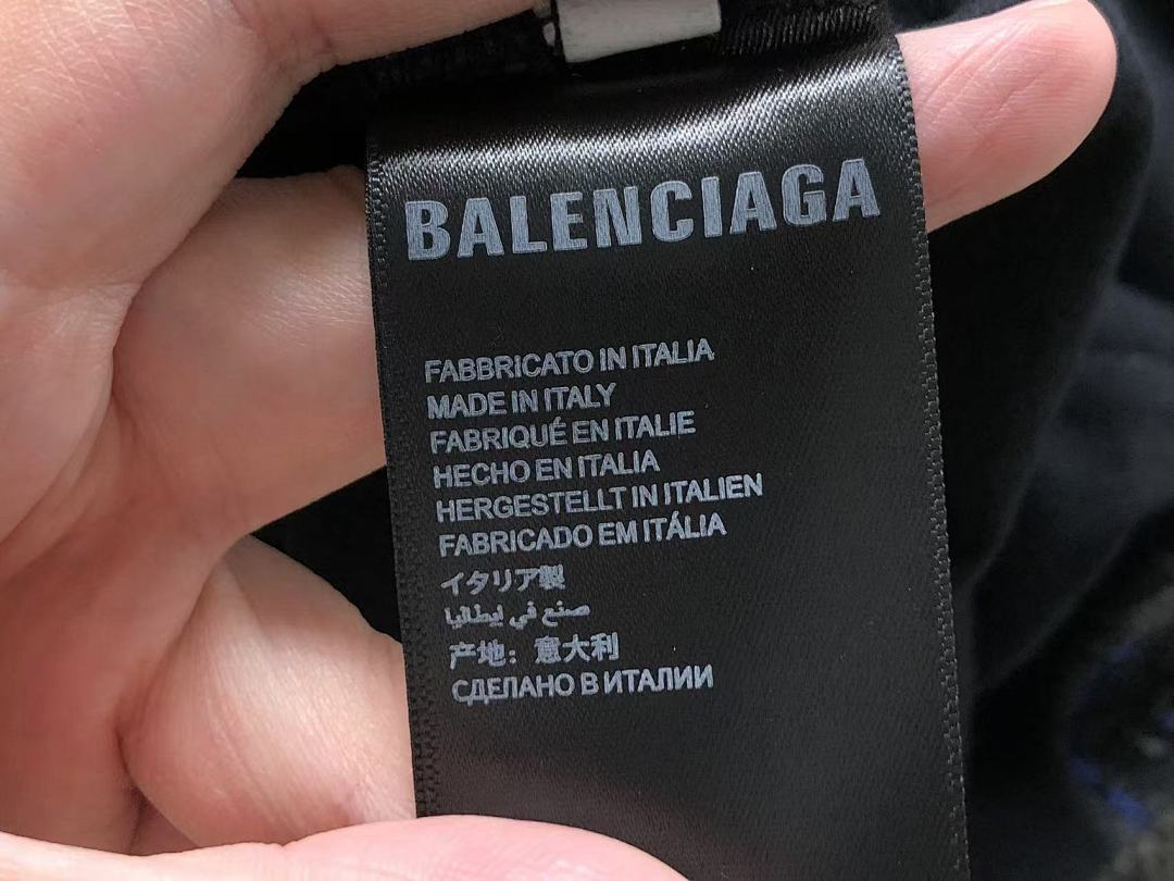 Balenciaga 135 B⭐L⭐⭐⭐IA⭐A T-SHIRT 42041311163 (Im 170Cm 60Kg I Wear Size XS In The Phot) - Image 28