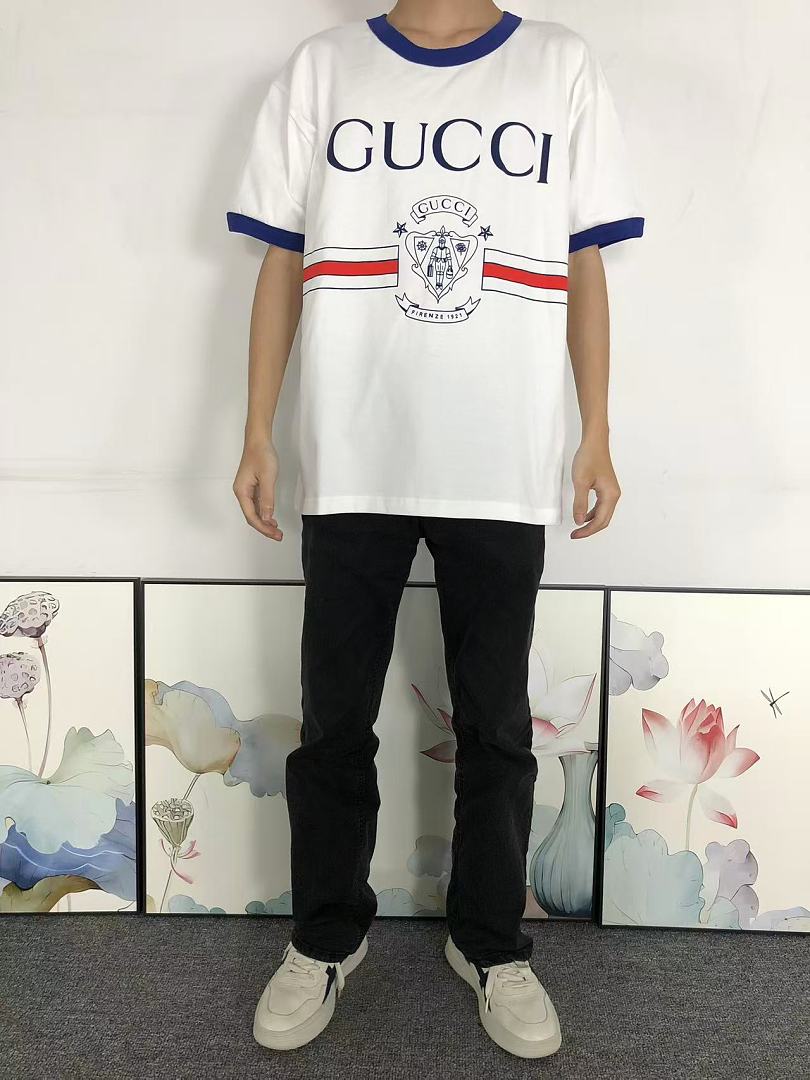 Gucci 135 G⭐C⭐I T-SHIRT 22050704125 (Im 170Cm 60Kg I Wear Size S In The Phot) - Image 4