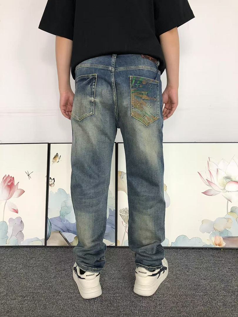 Louis Vuitton 245 L⭐ TROUSERS 3108043605 (Im 170Cm 60Kg I Wear Size 34 In The Phot) - Image 4