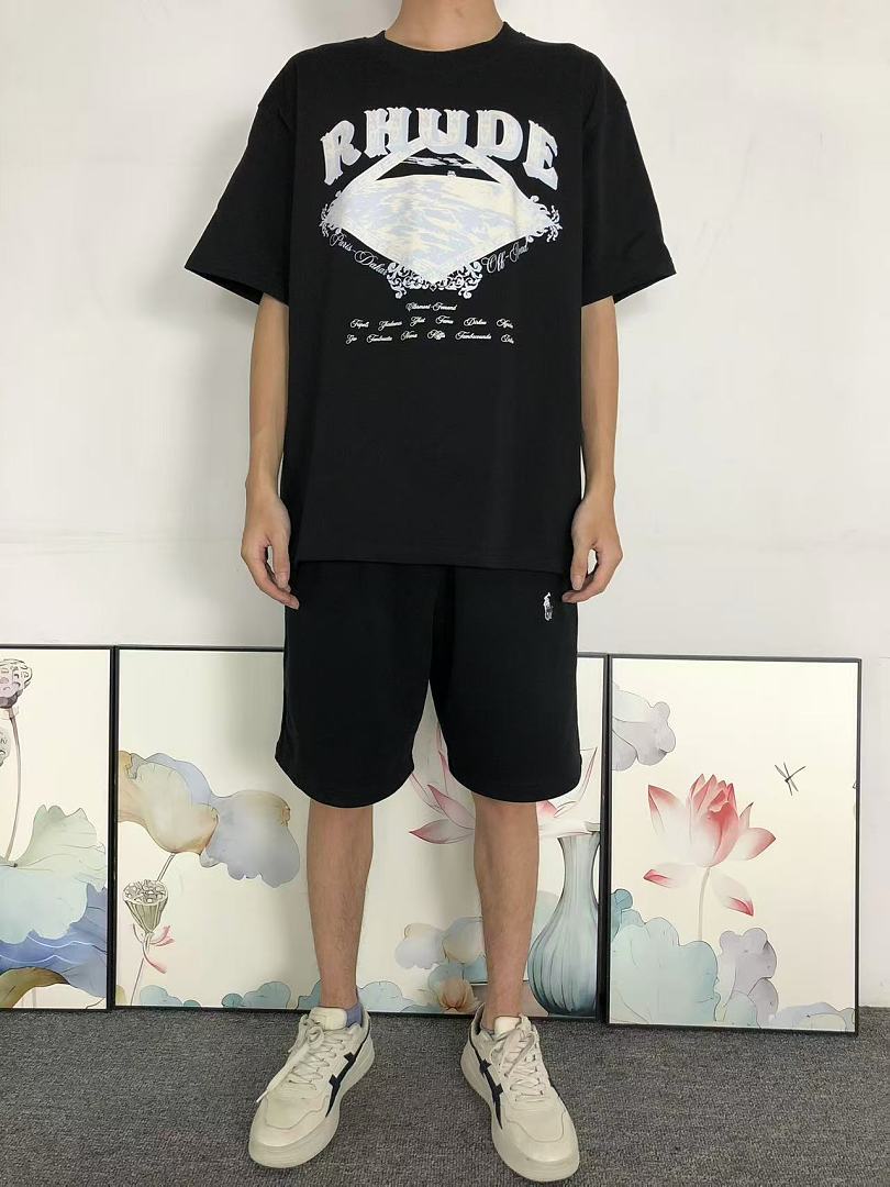 Rhude 105 RHUDE T-SHIRT 3208060517 (Im 170Cm 60Kg I Wear Size S In The Phot) - Image 3