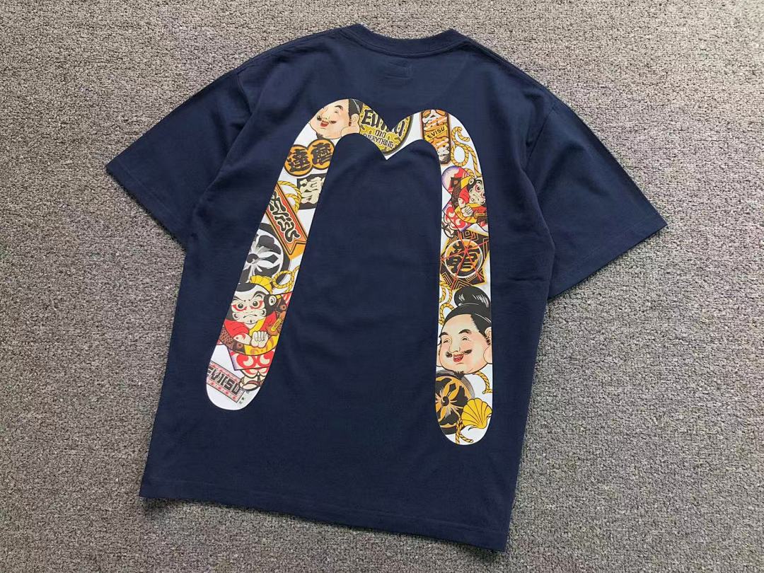 Evisu 115 EVISU T-SHIRT 4204020277 (Im 170Cm 60Kg I Wear Size L In The Phot) - Image 13