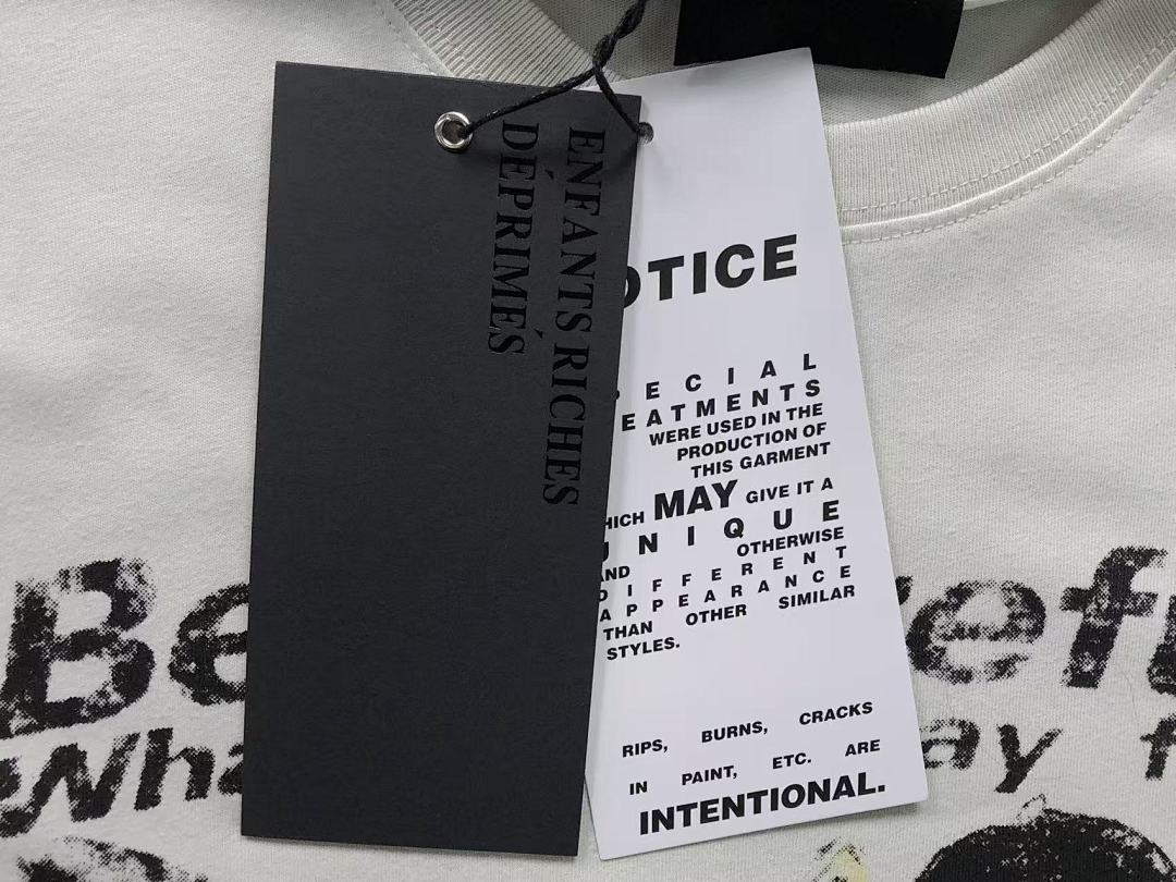 Chanel 105 ENFANTS RICHES DEPRIMES T-SHIRT 12080217 (Im 170Cm 55Kg I Wear Size S In The Phot) - Image 16