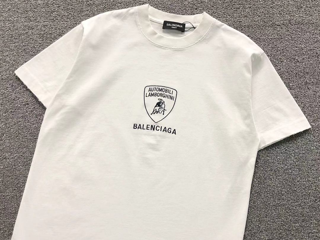 Balenciaga 125 B⭐L⭐⭐⭐IA⭐A T-SHIRT 5208070681 (Im 170Cm 60Kg I Wear Size S In The Phot) - Image 9
