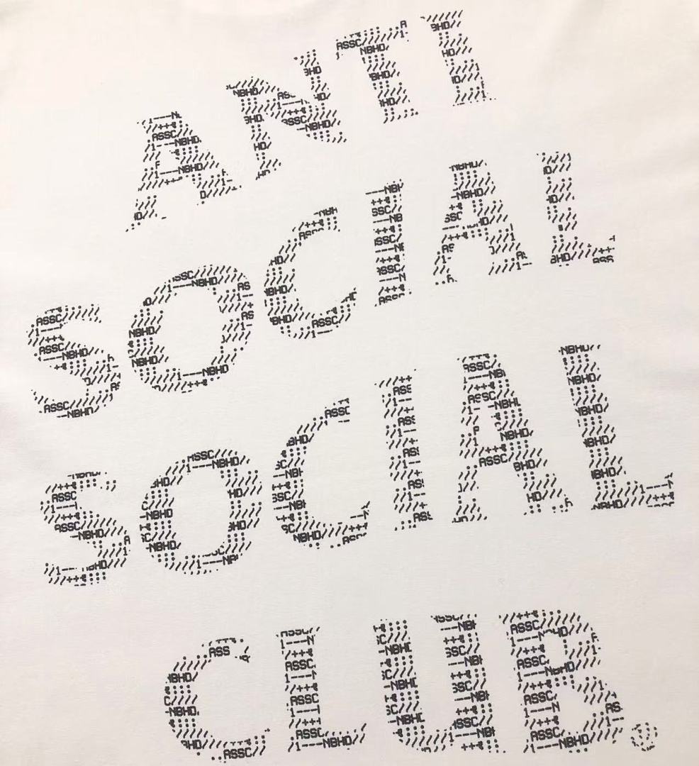Christian Louboutin 85 ANTI SOCIAL CLUB T-SHIRT - Image 7