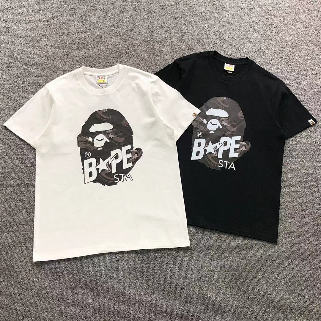 Bape 85 BAPE T-SHIRT 4110110598 (Im 170Cm 60Kg I Wear Size M In The Phot)