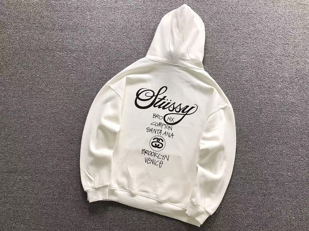 Stussy 185 STUSSY HOODIE 21111219001 (Im 170Cm 60Kg I Wear Size M In The Phot) - Image 7