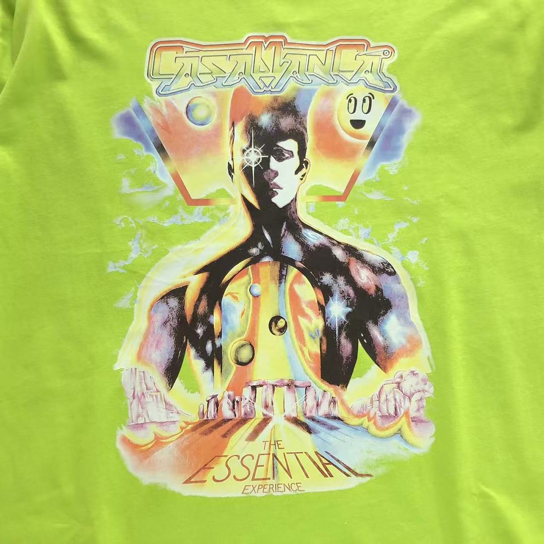 Casablanca 105 CASABLANCA T-SHIRT 52071801127 (Im 170Cm 60Kg I Wear Size L In The Phot) - Image 18