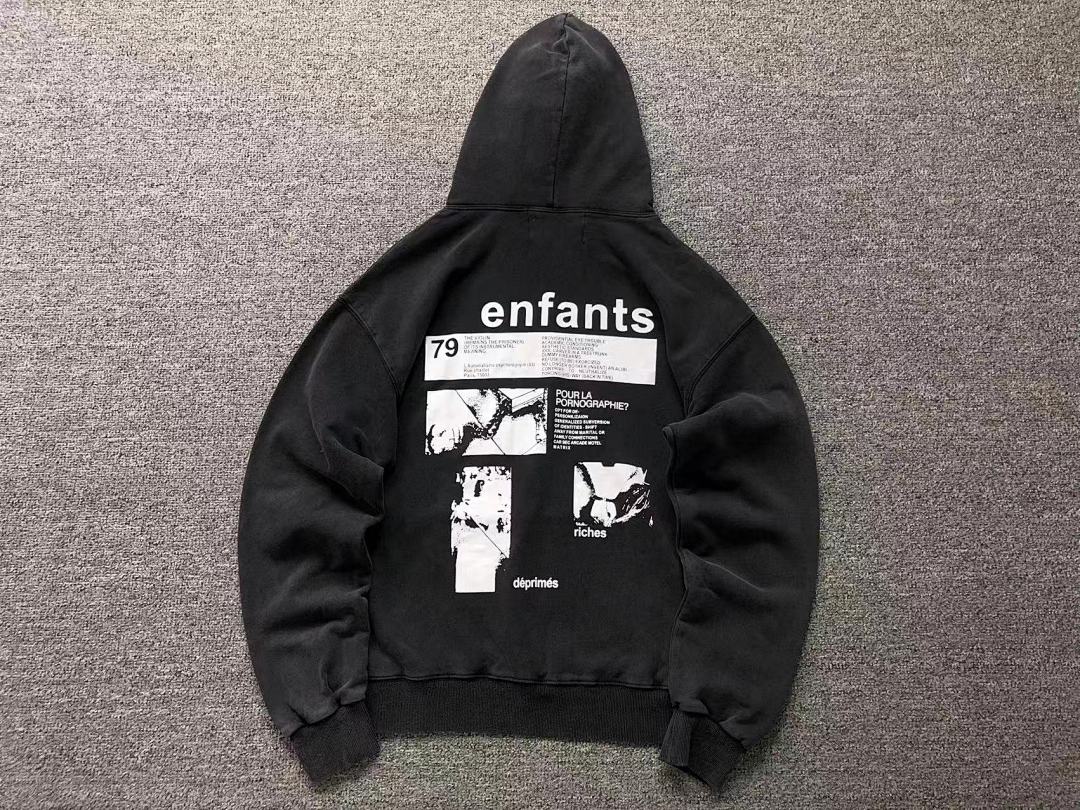 Chanel 165 ENFANTS RICHES DEPRIMES HOODIE 5211259162 (Im 170Cm 60Kg I Wear Size M In The Phot) - Image 5