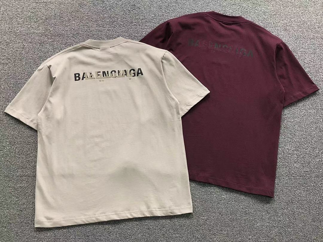 Balenciaga 128 B⭐L⭐⭐⭐IA⭐A T-SHIRT 3108082021 (Im 170Cm 60Kg I Wear Size 2 In The Phot) - Image 5
