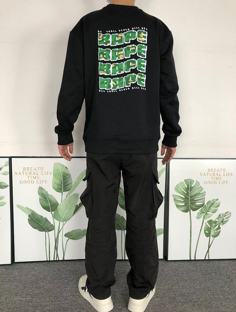 Bape 125 BAPE HOODIE 4111281617 (Im 170Cm 55Kg I Wear Size S In The Phot) - Image 4