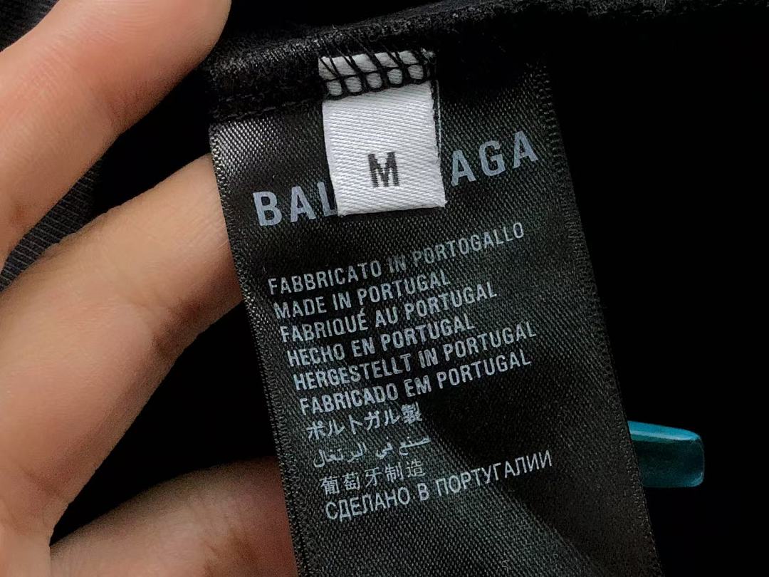 Balenciaga 98 B⭐L⭐⭐⭐IA⭐A T-SHIRT 3203070103 (Im 170Cm 60Kg I Wear Size M In The Phot) - Image 25
