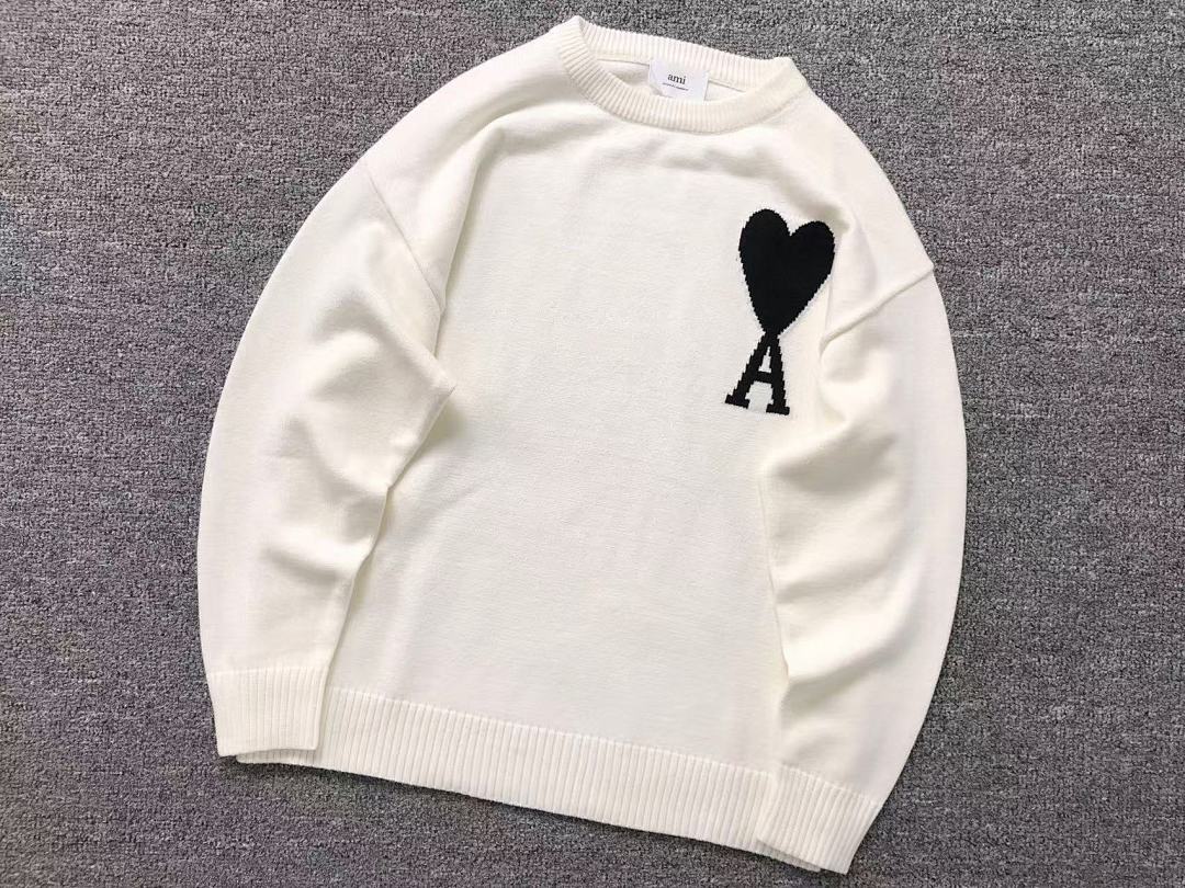 AMI 148 AMI SWEATER 212190217 (Im 170Cm 57Kg I Wear Size S In The Phot) - Image 8