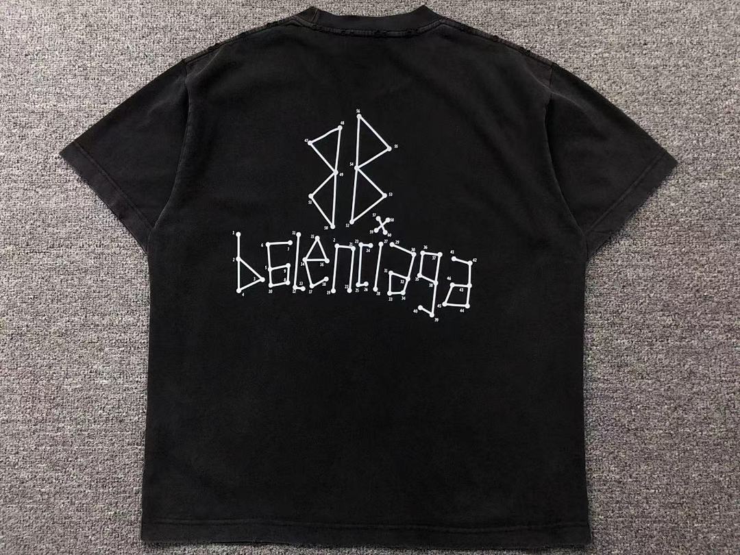 Balenciaga 128 B⭐L⭐⭐⭐IA⭐A T-SHIRT 213041321 (Im 170Cm 55Kg I Wear Size L In The Phot) - Image 7