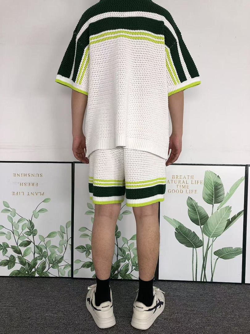 Casablanca 348 CASABLANCA T-SHIRT SHORTS 213174548 (Im 170Cm 60Kg I Wear Size L In The Phot) - Image 5
