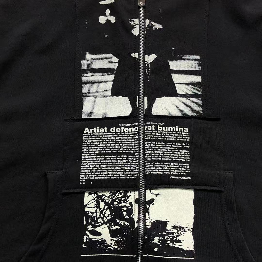Chanel 178 ENFANTS RICHES DEPRIMES HOODIE 521713162 (Im 170Cm 60Kg I Wear Size S In The Phot) - Image 7