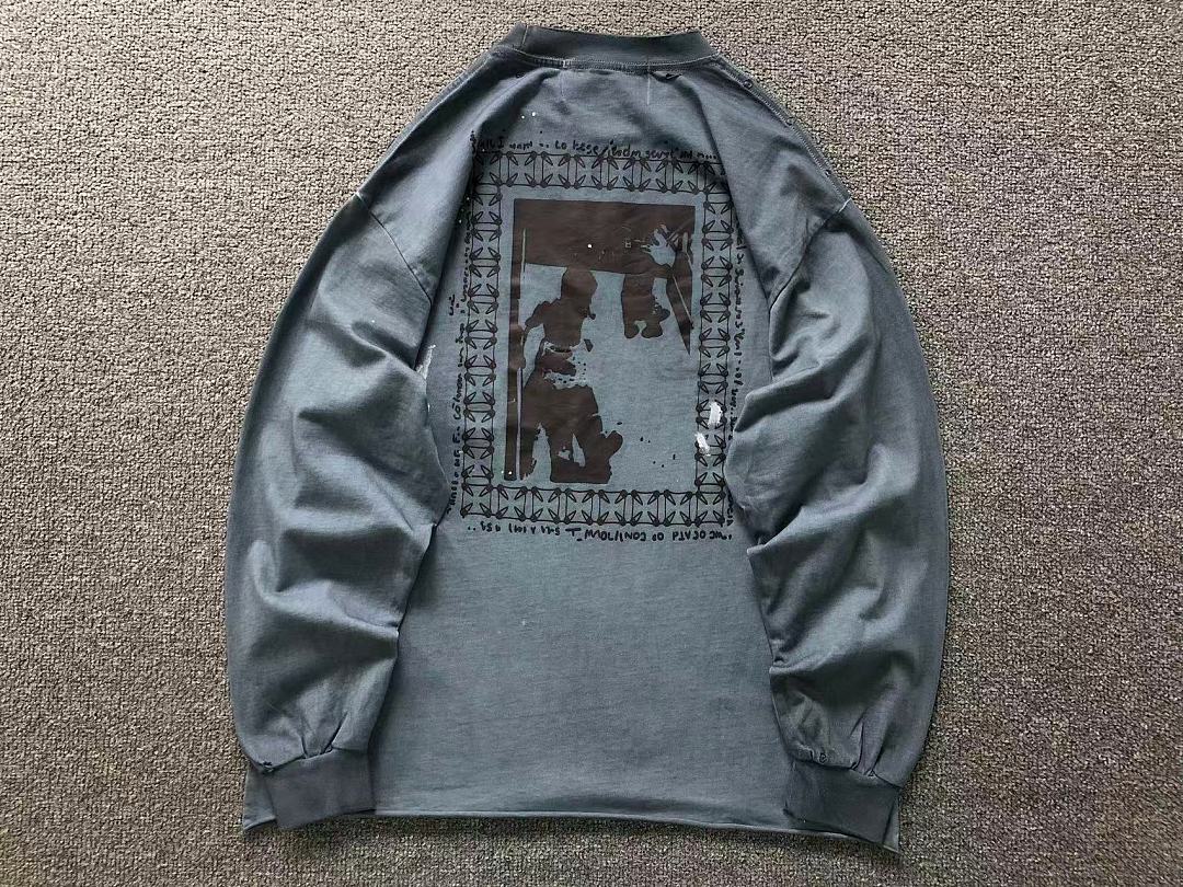 Chanel 135 ENFANTS RICHES DEPRIMES LONG SLEEVED 3207251317 (Im 170Cm 60Kg I Wear Size L In The Phot) - Image 5