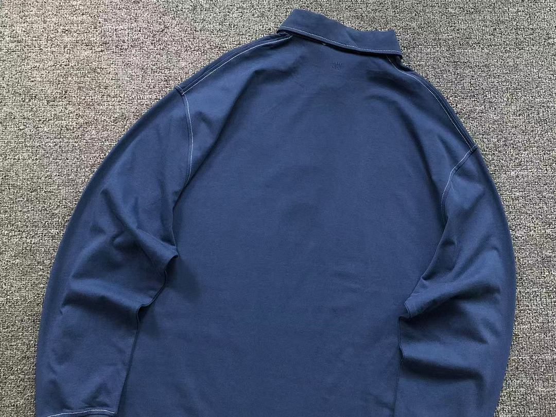 AMI 178 AMI LONG SLEEVED 22082714001 (Im 170Cm 60Kg I Wear Size M In The Phot) - Image 11