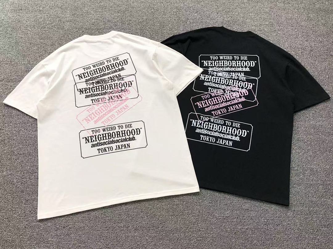 Christian Louboutin 85 ANTI SOCIAL CLUB NEIGHBORHOOD T-SHIRT - Image 3