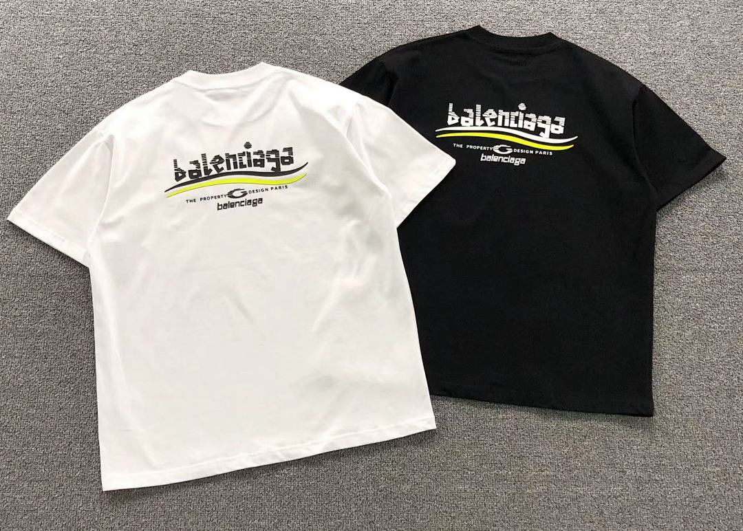 Balenciaga 118 B⭐L⭐⭐⭐IA⭐A T-SHIRT 4112002133 (Im 170Cm 60Kg I Wear Size XL In The Phot) - Image 5