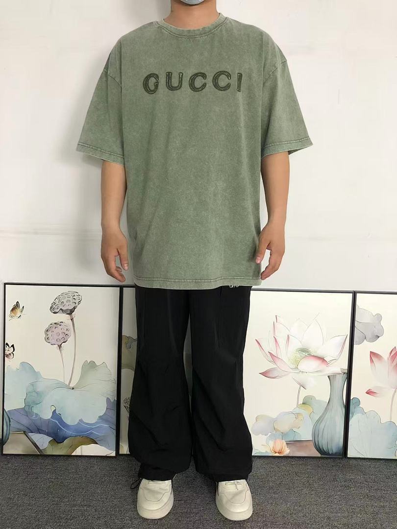 Gucci 95 G⭐C⭐I T-SHIRT 22013004170 (Im 170Cm 60Kg I Wear Size L In The Phot) - Image 3